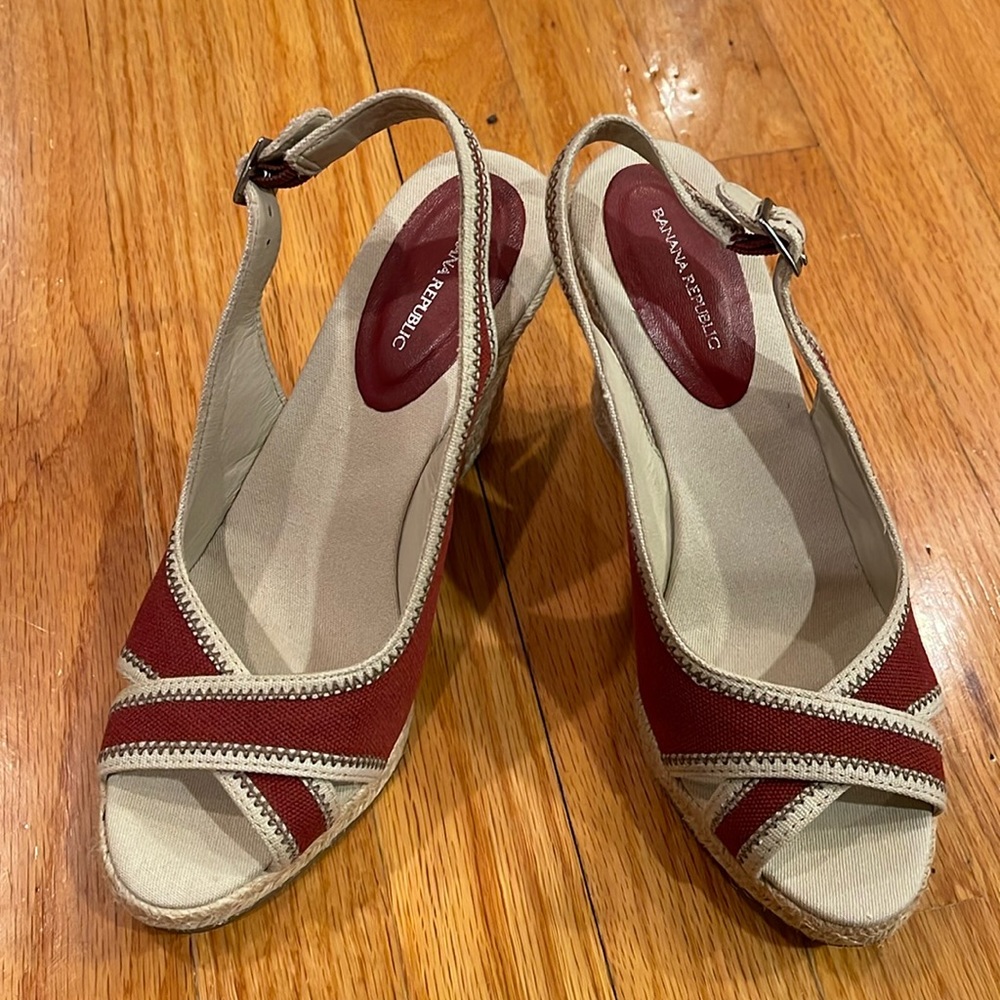 Spring Espadrille used once